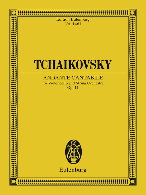 Title details for Andante Cantabile B major by Pyotr Ilyich Tchaikovsky - Wait list